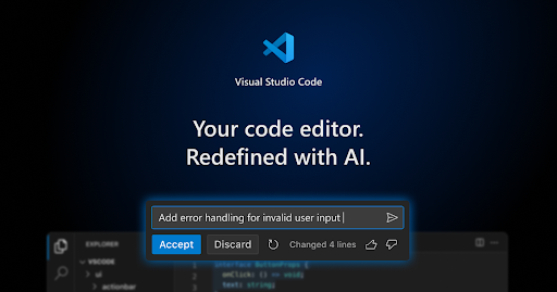 VS Code homepage