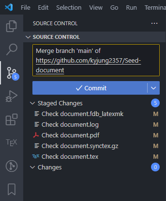 VS Code Source Control after all conflict changes are staged