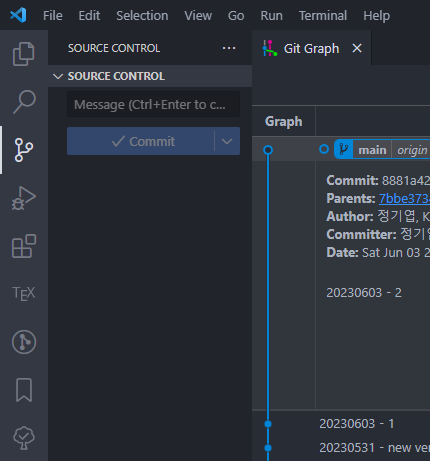 Clean Source Control state before resetting to an old version